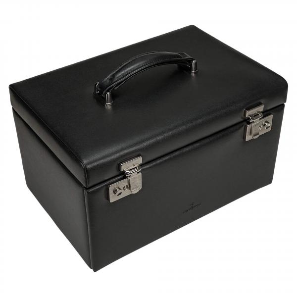 WINDROSE | Schmuckkoffer Ambiance Rindleder schwarz (803244.08)